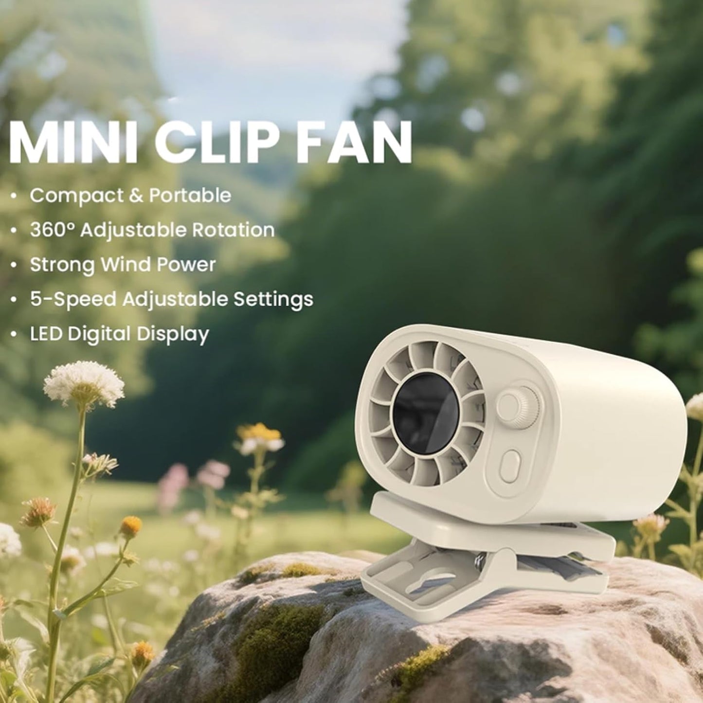 AR-29 High Speep Mini Clip Fan