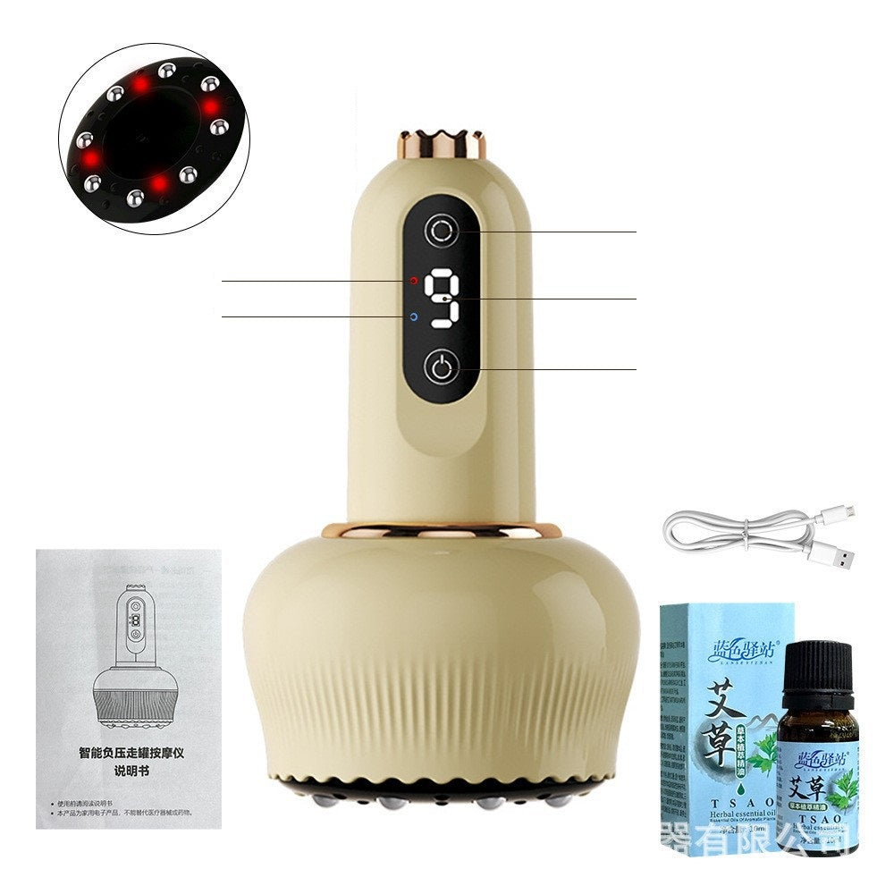 Intelligent 4-in-1 Leg Massager, Portable Rechargeable with Heated Vibration, 19