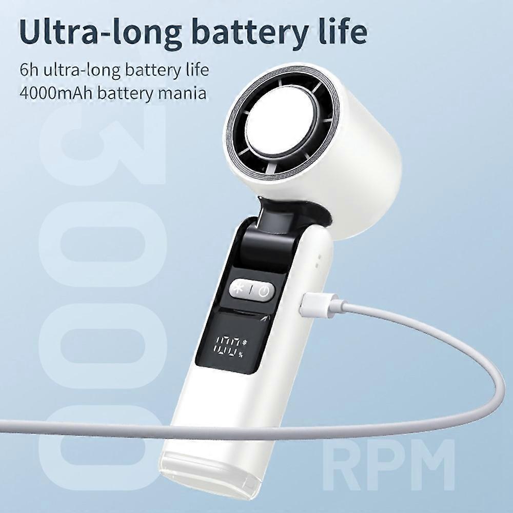 K801 Summer Mini Handheld Fan 100 Speeds Adjustable