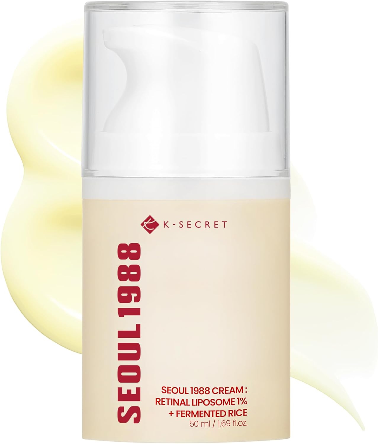 K-Secret Seoul 1988 Cream: Retinal Liposome 1% + Fermented Rice 50ml