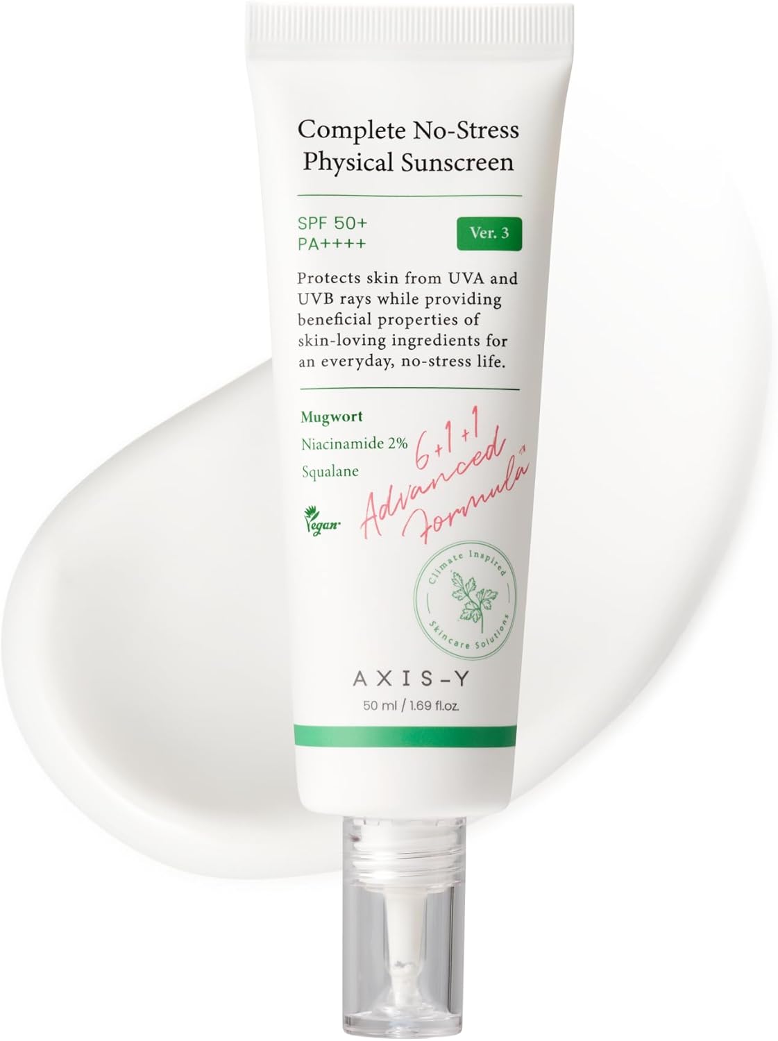 Axis-Y Complete No-Stress Physical Sunscreen 50ml