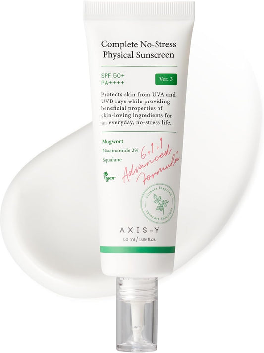 Axis-Y Complete No-Stress Physical Sunscreen 50ml