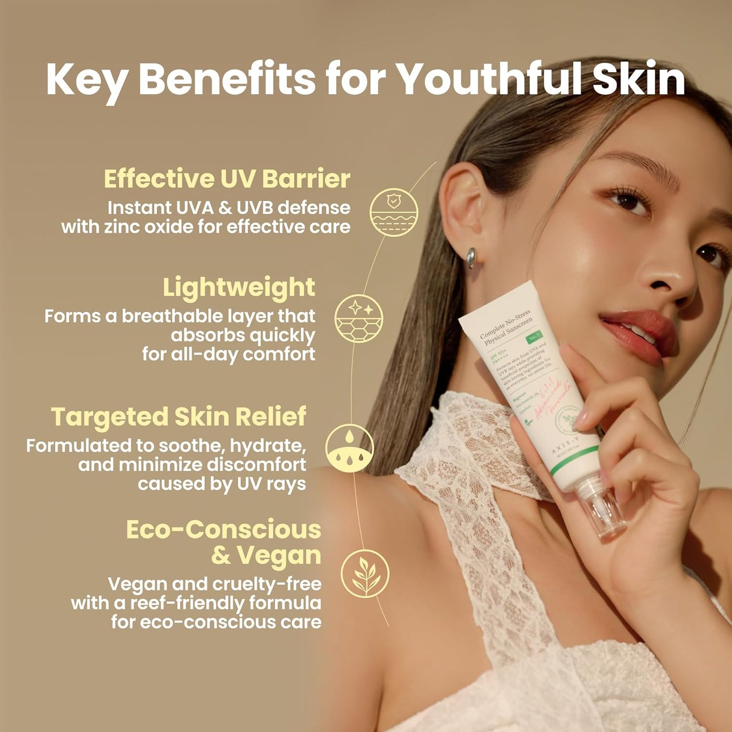 Axis-Y Complete No-Stress Physical Sunscreen 50ml