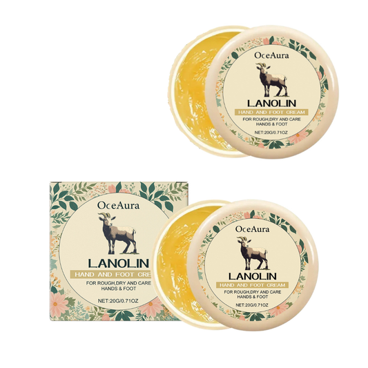 OceAura Lanolin Hand nad Foot Cream ( Pack of 2)