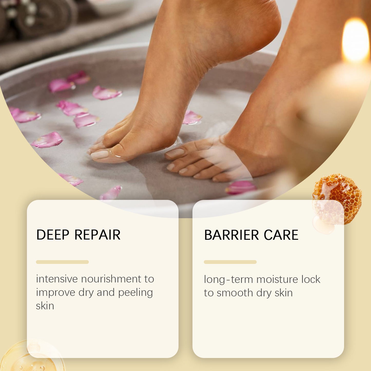 OceAura Lanolin Hand nad Foot Cream ( Pack of 2)